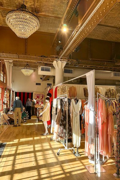 The Sturbridge Show of vintage clothes and textiles in NYC