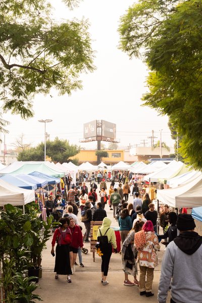 Melrose Trading Post in Los Angeles