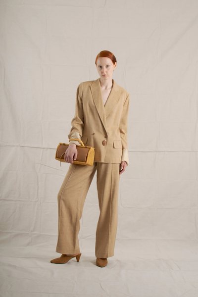 1990's Gianfranco Ferre Beige Suit from Lust and Fond vintage store