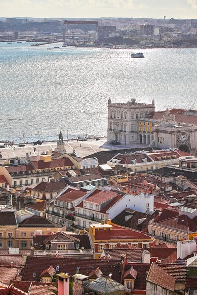 a city view of Lisbon