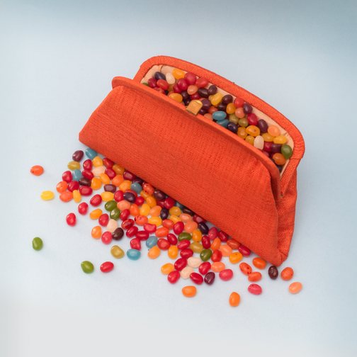 a 1950s clutch bag from the vintage store Edith Machinist