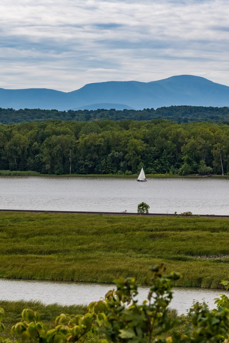 A view from Hudson Valley, NY.