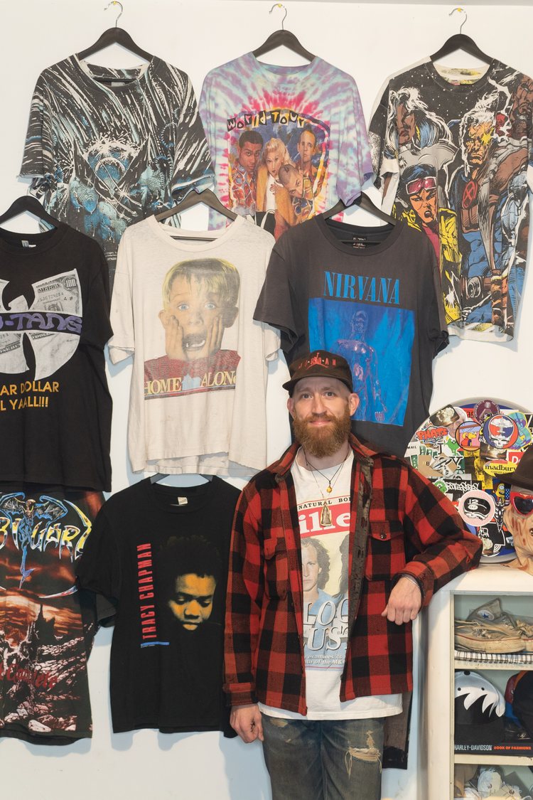 The Most Prized T-Shirts of Jeremy Oliver at End of The World Vintage